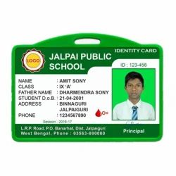 School id card, digital printing
